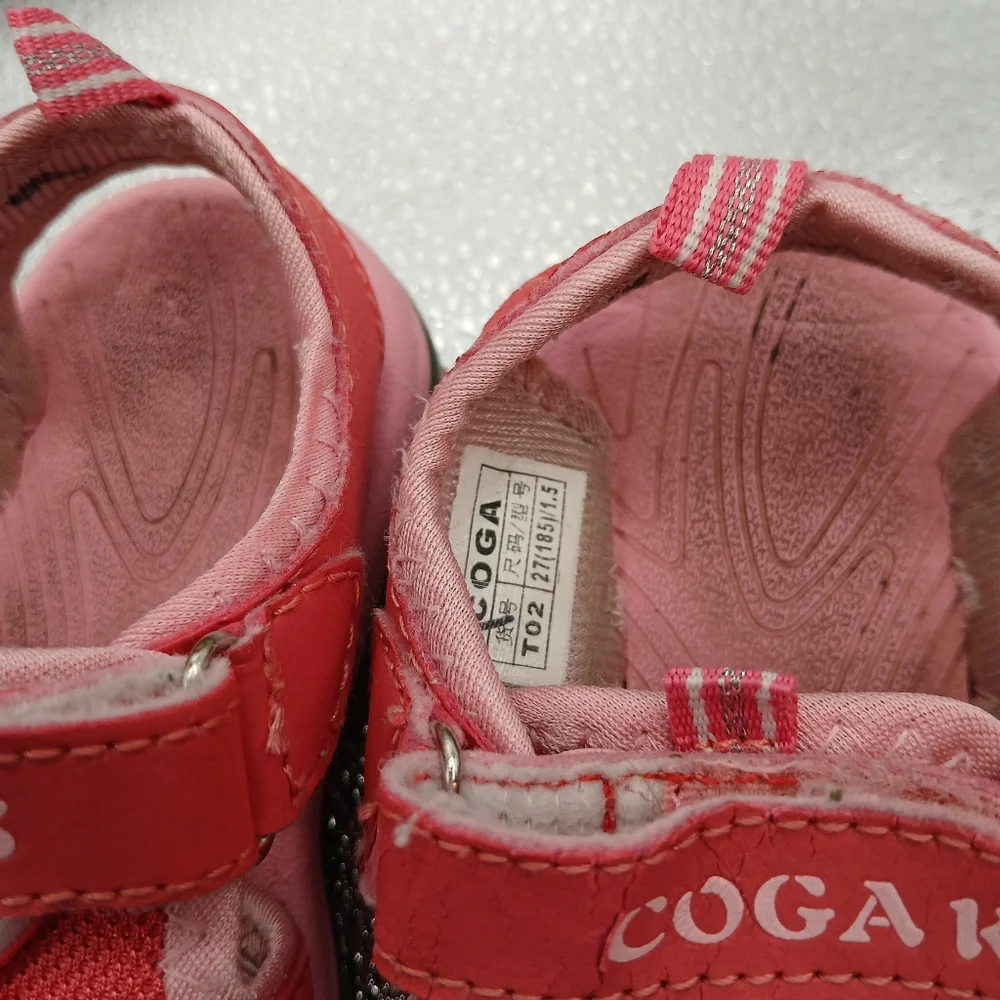 Coga Kids Pink Water Sandals with Rugged Design Kids Siz9